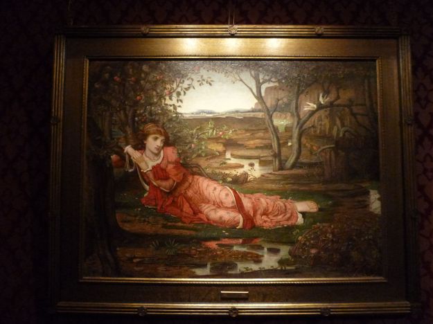 Inspired by the Pre-Raphealites: Song without Words by John Melhuish Strudwick.